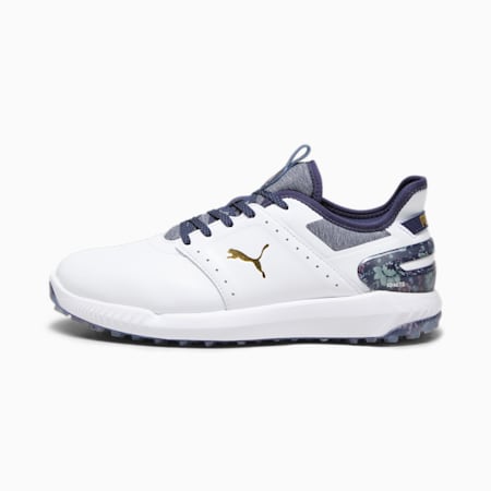 PUMA x LIBERTY Ignite Elevate golfschoenen voor heren, PUMA White-PUMA Navy, small