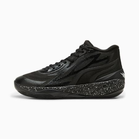 MB.02 Unisex Basketball Shoes, PUMA Black-PUMA White, small-AUS