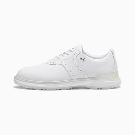 PUMA Avant Men's Golf Shoes, PUMA White-Ash Gray-PUMA White, small