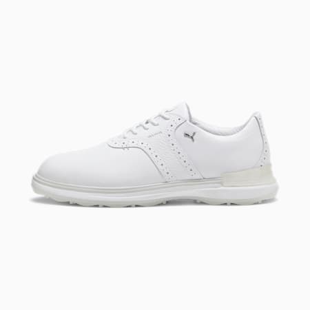 Zapatos de golf para hombre PUMA Avant, PUMA White-Ash Gray-PUMA White, small