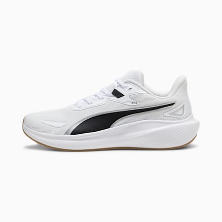Skyrocket Lite Running Shoes, PUMA White-PUMA Black-PUMA Silver, small