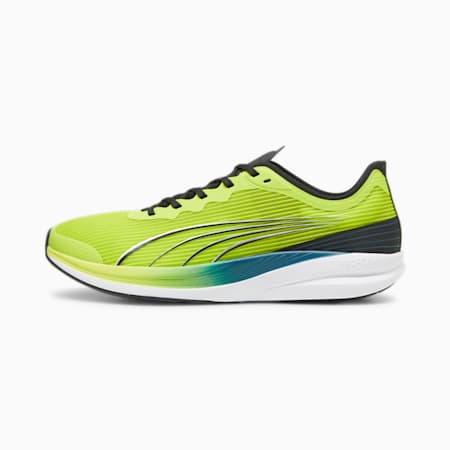 Redeem Pro Racer Unisex Running Shoes, Lime Pow-PUMA Black, small-AUS