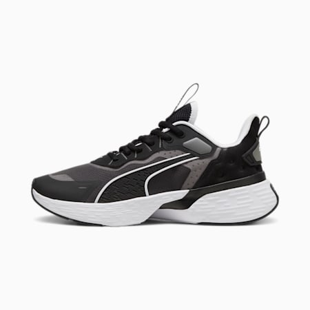 Softride Sway Unisex Running Shoe, PUMA Black-Cool Dark Gray, small-AUS