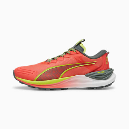Electrify NITRO™ Women's Trail Running Shoes, Active Red-Mineral Gray-Lime Pow, small-AUS
