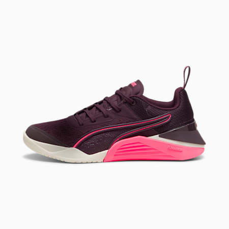 Fuse 3.0 trainingsschoenen voor dames, Midnight Plum-Vapor Gray-Sunset Glow, small