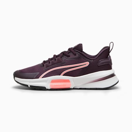 Chaussures de training PWRFrame TR 3 Femme, Midnight Plum-Vapor Gray-Sunset Glow, small-DFA