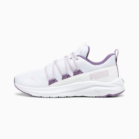 SOFTRIDE One4all Metachrome Women's Running Shoes, PUMA White-Grape Mist-Crushed Berry, small-PHL