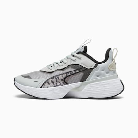 SOFTRIDE Sway FelineFine Women's Running Shoe, Cool Light Gray-PUMA Black, small-AUS