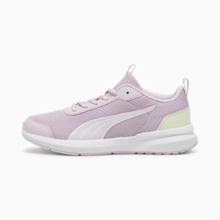 Kruz Profoam Shoes - Youth 8-16 years, Grape Mist-PUMA White-Green Illusion, small-AUS