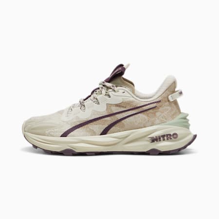 Fast-Trac NITRO™ 3 Trail Running Shoes Women, Desert Dust-Oak Branch-Midnight Plum, small