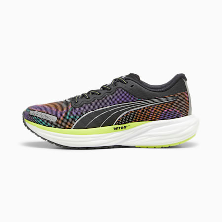 Deviate NITRO™ 2 Men's Running Shoes, PUMA Black-Lime Pow-PUMA White, small-AUS