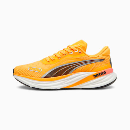 Magnify NITRO™ Tech 2 Men's Running Shoes, Sun Stream-Sunset Glow-PUMA White, small-AUS