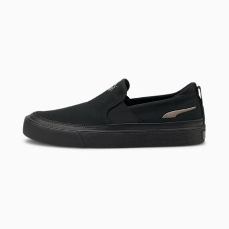 Bari Z Slip-on Trainers, Puma Black-CASTLEROCK, small-SEA