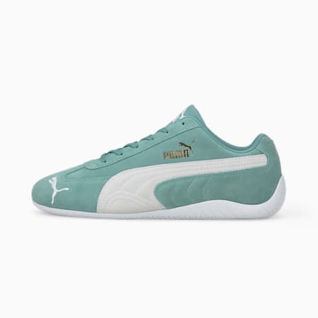 SpeedCat LS sneakers, Mineral Blue-Puma White, small