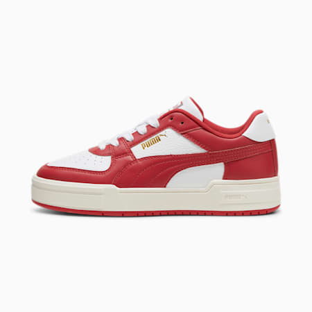CA Pro Classic Sneakers, PUMA White-Club Red, small