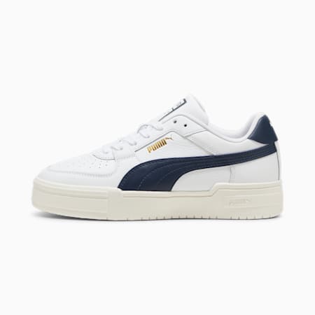 CA Pro Classic Trainers, PUMA White-Club Navy-Warm White, small