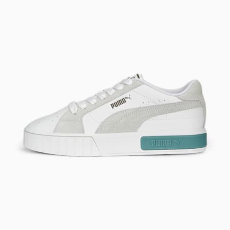 Cali Star Mix Damen Sneaker, PUMA White-Adriatic, small