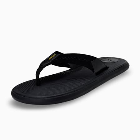 PUMA x one8 Stark V2 Men's Flip-Flops, Puma Black-Puma Team Gold, small-IND