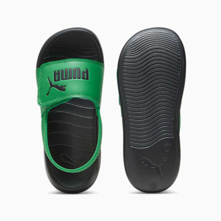 รองเท้าแตะเด็ก Popcat 20 Backstrap, Archive Green-PUMA Black, small-THA