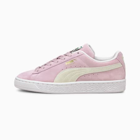 Młodzieżowe buty sportowe Suede Classic XXI, Pink Lady-Puma White, small