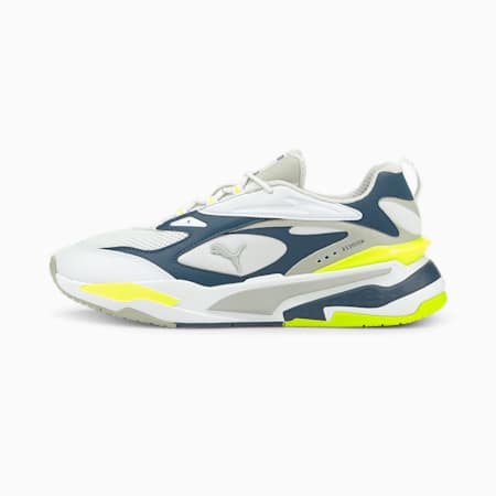 RS-Fast Sneaker, Puma White-Intense Blue-Yellow Glow, small