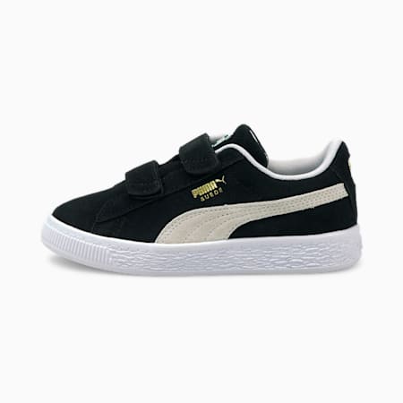Suede Classic XXI Kids' Sneakers, Puma Black-Puma White, small-AUS