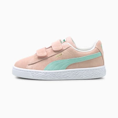 Suede Classic XXI Sneaker Kinder, Lotus-Eggshell Blue, small