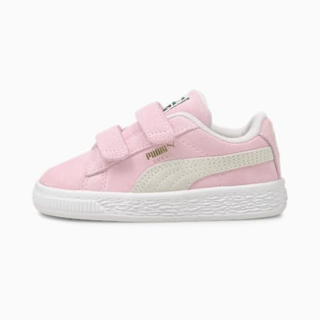 Suede Classic XXI Babies' Trainers, Pink Lady-Puma White, small-GBR