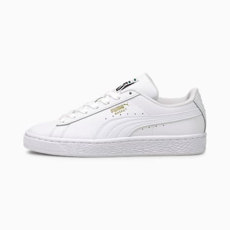 Basket Classic XXI Sneakers - Youth 8-16 years, Puma White-Puma White, small-AUS