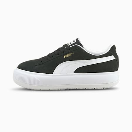 Suede Mayu Women's Trainers, Puma Black-Puma White, small-PHL