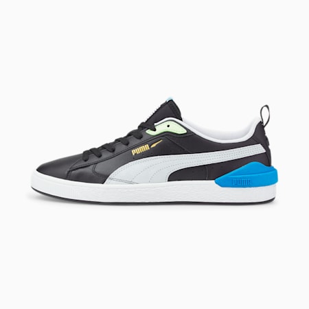 Suede Bloc Trainers, Puma Black-Ice Flow, small