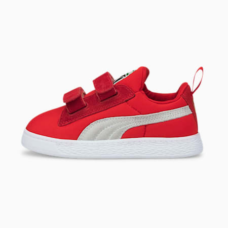 Suede Light-Flex Kids’ Sneakers, High Risk Red-Puma White, small-AUS