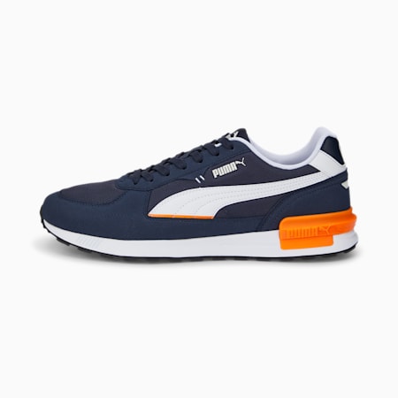 حذاء رياضي Graviton, Parisian Night-Puma White-Vibrant Orange-Vaporous Gray, small-DFA