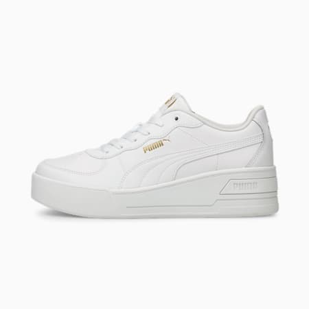 Skye Wedge Women's Sneakers, Puma White-Puma White, small-AUS