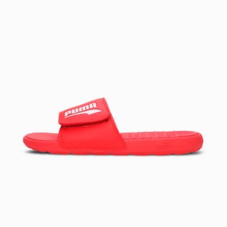 Cool Cat Men's Slides, High Risk Red-Puma White, small-IND