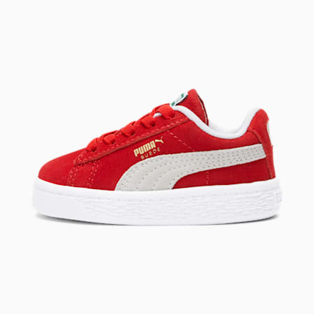 Suede Classic XXI Toddler Shoes, High Risk Red-Puma White, small