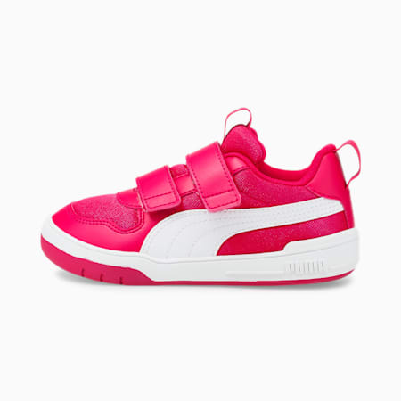 Multiflex Mesh V Kids' Trainers, Beetroot Purple-Puma White, small-PHL