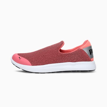 Comfort Women's Slip-on Shoes, Sun Kissed Coral-Puma Silver-Puma Black, small-IND