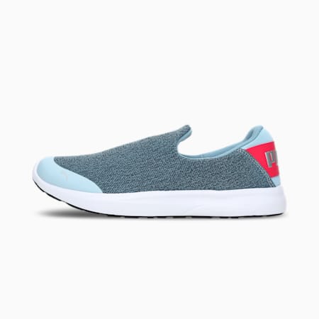 Comfort Women's Slip-on Shoes, Omphalodes-BRIGHT ROSE-Puma Silver, small-IND
