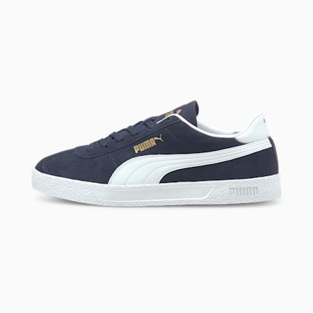 Club Unisex Sneakers, Peacoat-Puma White-Puma Team Gold, small-AUS