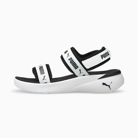 Sportie Women's Sandals, Puma White-Puma Black, small-PHL