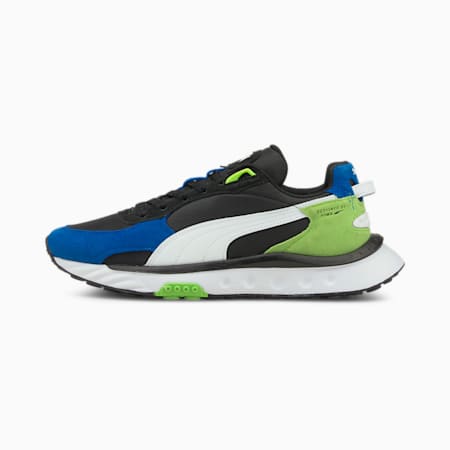 Wild Rider Rollin' Sneakers, Future Blue-Puma Black, small-SEA