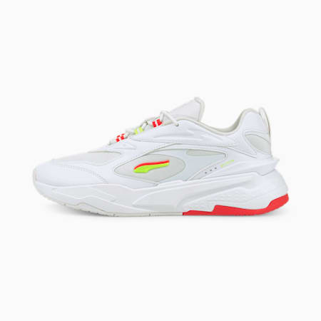 RS-Fast Double Trainers, Puma White-Sunblaze-Green Glare, small-SEA