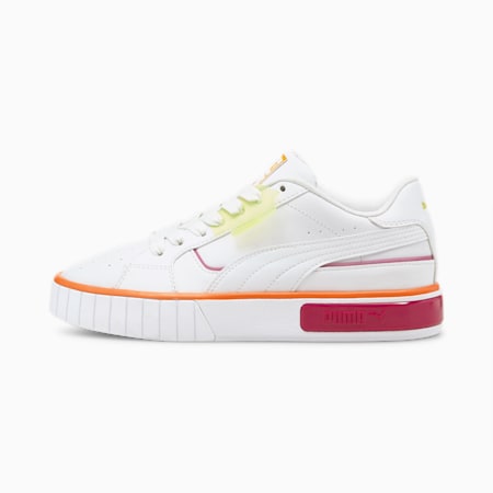 Cali Star Lights Women's Sneakers, Puma White-Beetroot Purple-Orange Glow, small-AUS