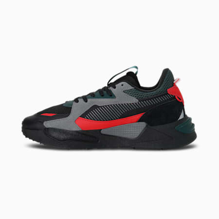 RS-Z Unisex Sneakers, Puma Black-CASTLEROCK-Urban Red, small-IND
