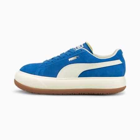 Light blue puma shoes