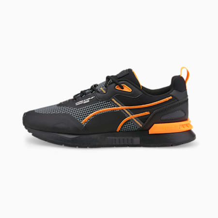 Mirage Tech Ripstop Unisex Sneakers, Puma Black-Orange Glow, small-IND