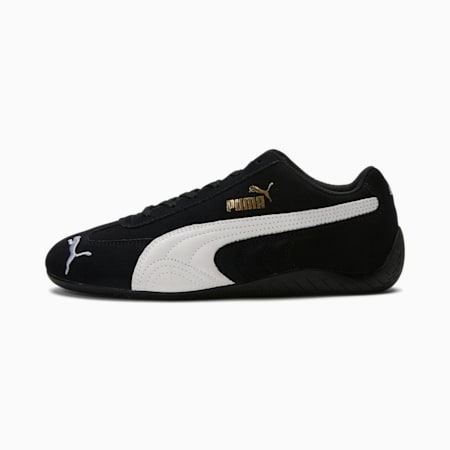 Speedcat LS Women's Driving Shoes, Puma Black-Puma White, small