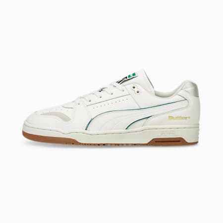 PUMA x BUTTER GOODS Slipstream Lo Unisex Sneakers, Whisper White-Cadmium Green, small-IND