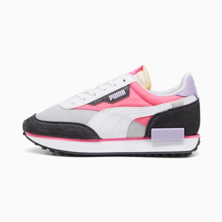 Future Rider Splash Youth Trainers, Ash Gray-Strawberry Burst, small